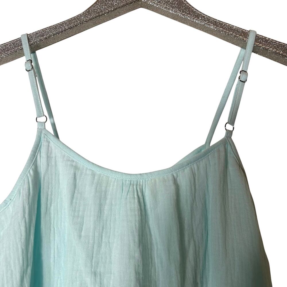 Citrine Della Dress Mint Green/Blue Gauze - Picture 8 of 8